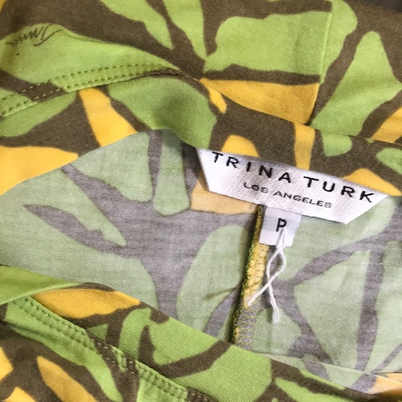 NEW Trina Turk Signed T-Shirt Dress - Picture 5 of 5
